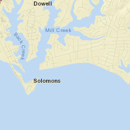 Solomons Street Map