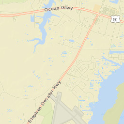 West Ocean City Street Map