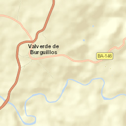 Valverde de Burguillos Street Map
