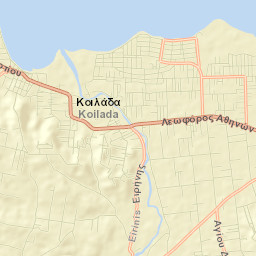 Khalkoútsion Street Map