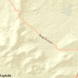 Karahallı Street Map