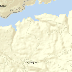 Doğanyol Street Map