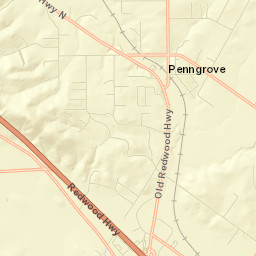 Penngrove Street Map