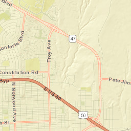 1631 Horseshoe Drive, Pueblo, CO 81001 Street Map