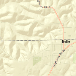 Belle Street Map