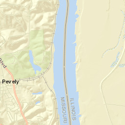 Pevely Street Map