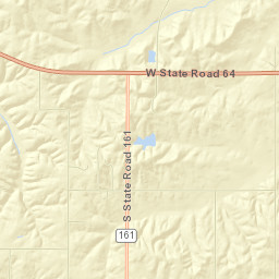 5500-5998 S 650 W Huntingburg IN Street Map