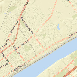 Jeffersonville Street Map