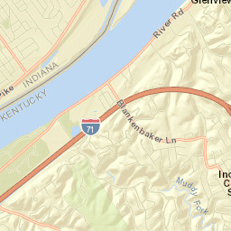 Indian Hills Cherokee Section Street Map