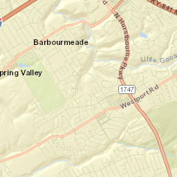 Barbourmeade Street Map