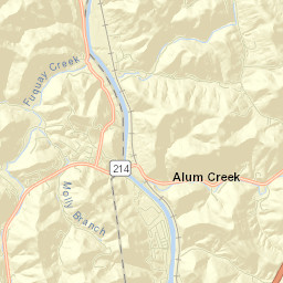 Alum Creek Street Map