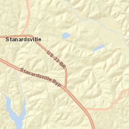 Stanardsville Street Map