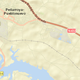 Peñarroya-Pueblonuevo Street Map