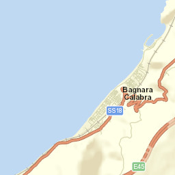 Bagnara Calabra Street Map