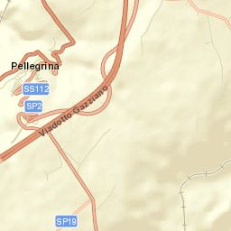 Ceramida-Pellegrina Street Map