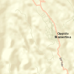 Oppido Mamertina Street Map