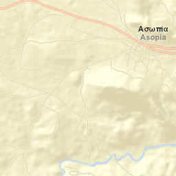 Asopía Street Map