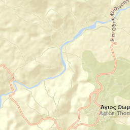 Áyios Thomás Street Map