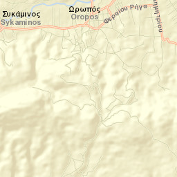 Oropós Street Map