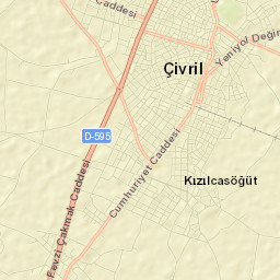 Çivril Street Map