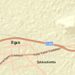Ilgın Street Map