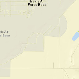 Solano County Street Map