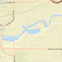 2501-2533 Santa Fe Drive, Pueblo, CO Street Map