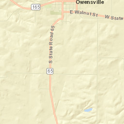 Owensville Street Map