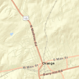 Orange Street Map