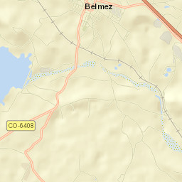 Bélmez Street Map