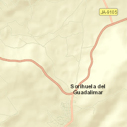 Sorihuela del Guadalimar Street Map