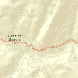 Beas de Segura Street Map