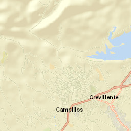 Crevillente Street Map