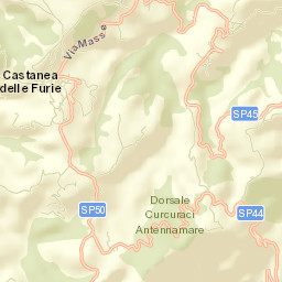 Castanea delle Furie Street Map