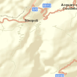 Sinopoli Street Map