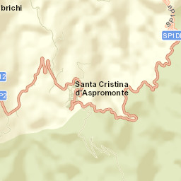 Santa Cristina d'Aspromonte Street Map