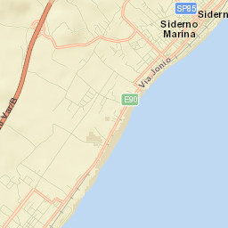 Siderno Street Map