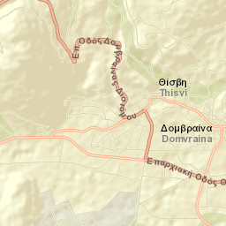 Domvraína Street Map