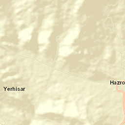Hazro Street Map