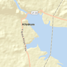 Altınkum Street Map