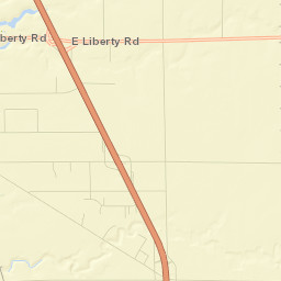 Collierville Street Map