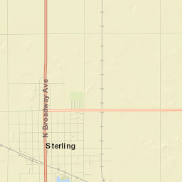 Sterling Street Map