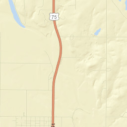 Coffey County Street Map