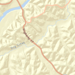 Tuscumbia Street Map