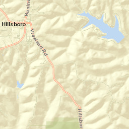 Hillsboro Street Map