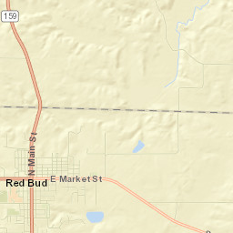 Red Bud Street Map