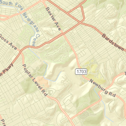 1200 Curlew Ave, Louisville, KY 40213, USA Street Map