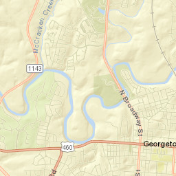 Georgetown Street Map