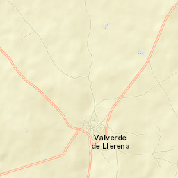Valverde de Llerena Street Map