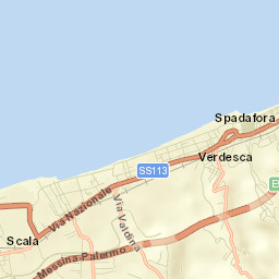 Venetico Marina Street Map